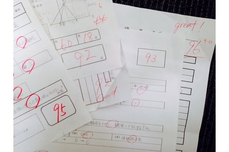 高崎市の学習塾グリーンエイジ（中間テスト）